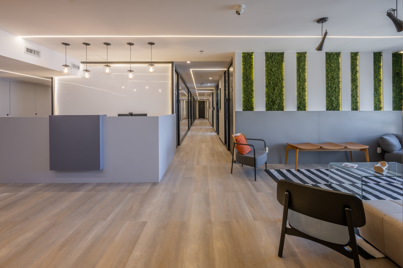 Espaço de coworking moderno da Dezker